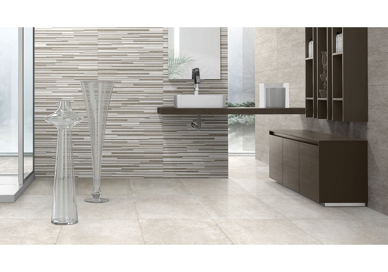 Armor 25x75 Blanc - Carrelage intérieur en Grès Cérame émaillé (GS) Naturel - MOARMGH