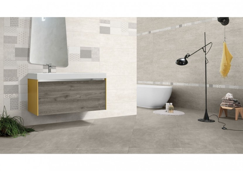 Armor 25x75 Blanc - Carrelage intérieur en Grès Cérame émaillé (GS) Naturel - MOARMGH