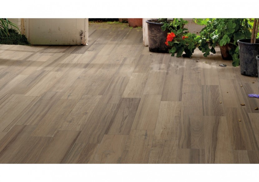 Axis 15x60 Chêne - Carrelage intérieur et extérieur en Grès Cérame émaillé (GS) Naturel GRIP - AX1560OAG