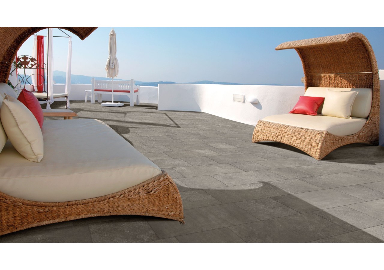 Boston 30x60 Gris - Carrelage intérieur en Grès Cérame émaillé (GS) Rectifié - BO3060ASR