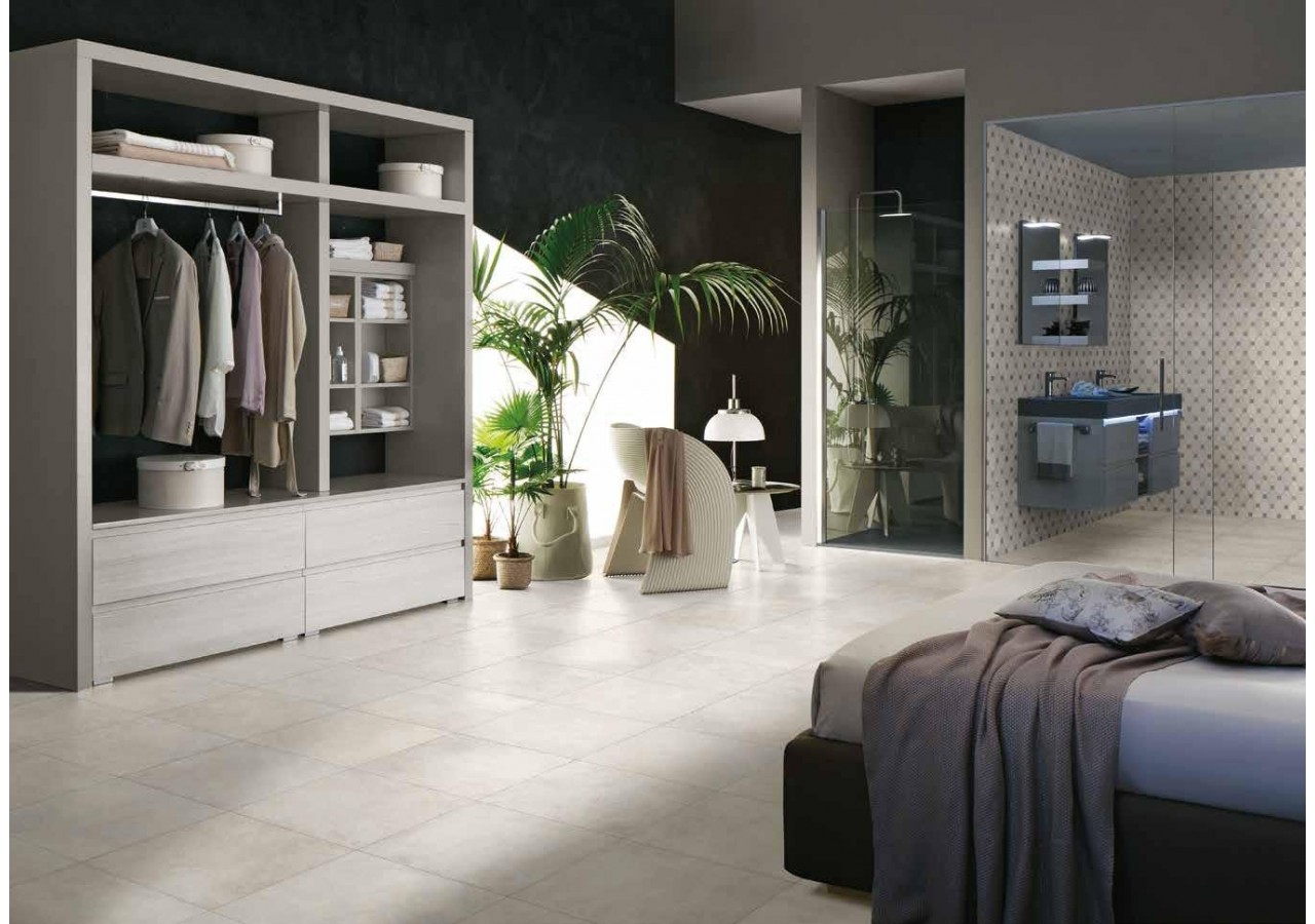 Boston 40x80 Blanc - Carrelage intérieur en Grès Cérame émaillé (GS) Rectifié - BO40WH