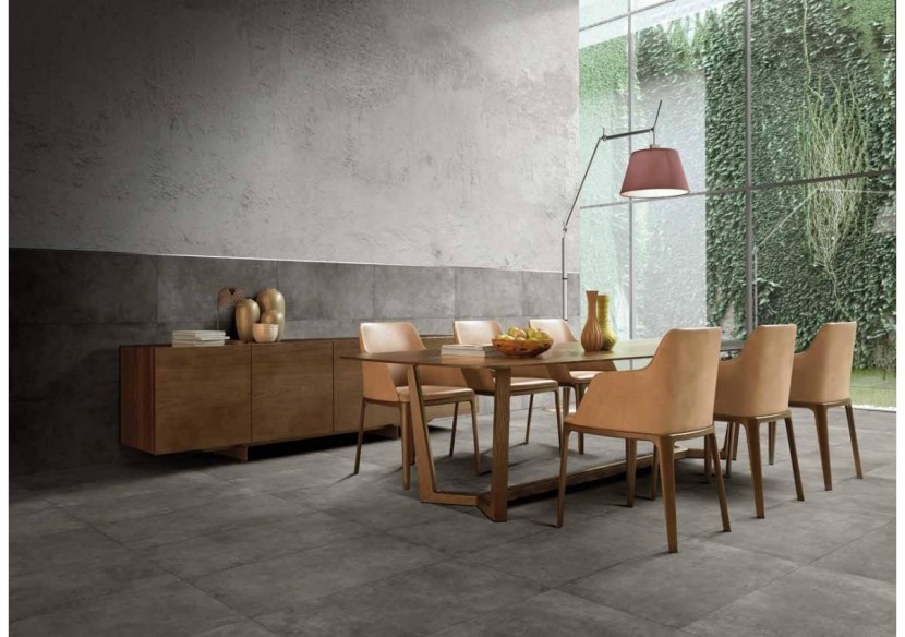 Boston 60x120 Gris - Carrelage intérieur en Grès Cérame émaillé (GS) Rectifié - BO120ASR9