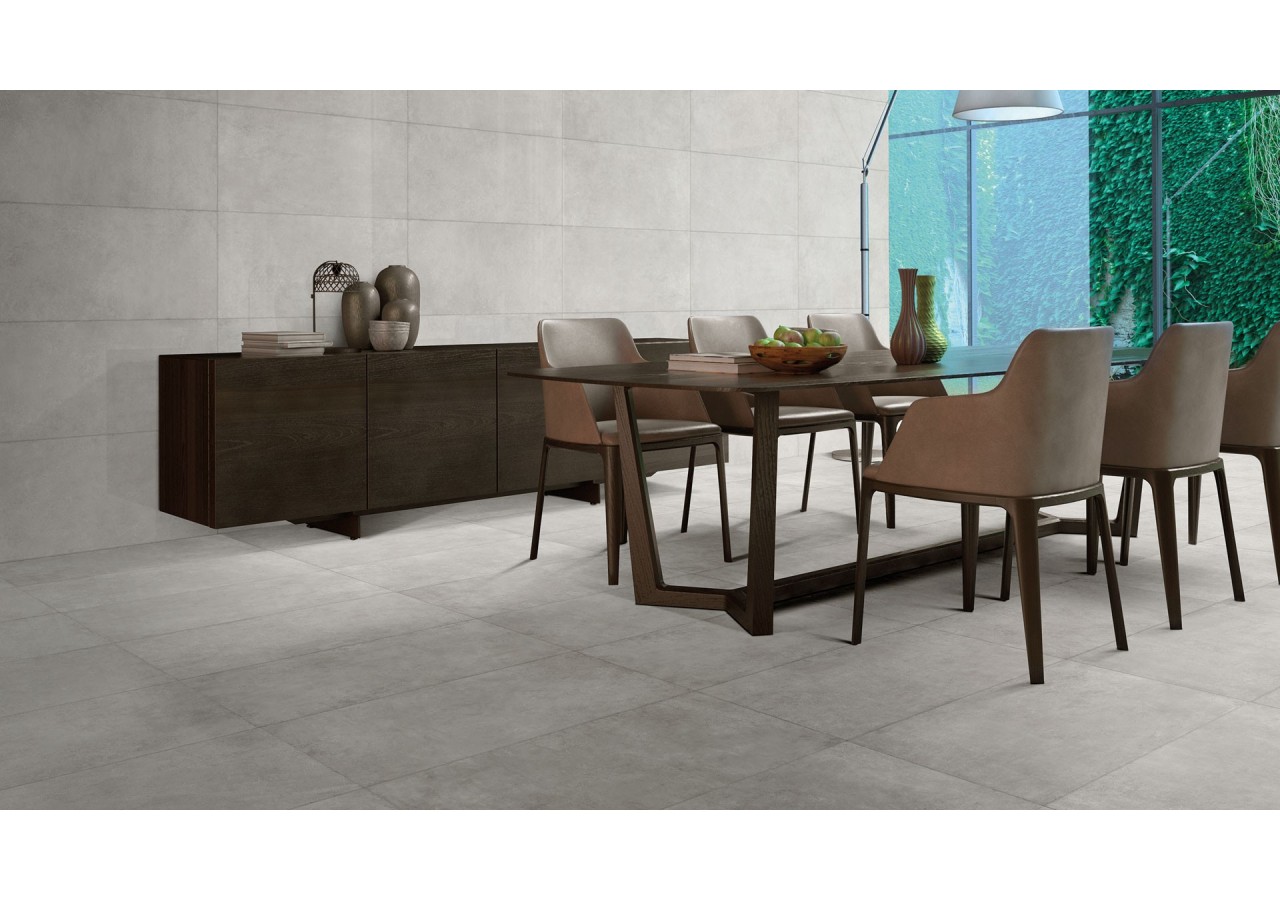 Boston 60x120 Gris - Carrelage intérieur en Grès Cérame émaillé (GS) Rectifié - BO120GRR9