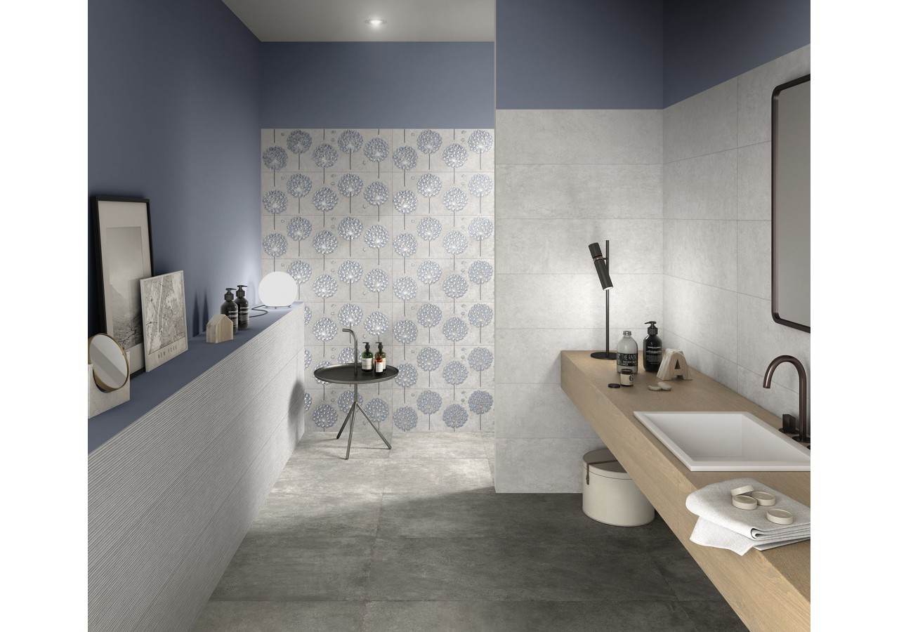 Boston 60x120 Gris - Carrelage intérieur en Grès Cérame émaillé (GS) Rectifié - BO120GRR9