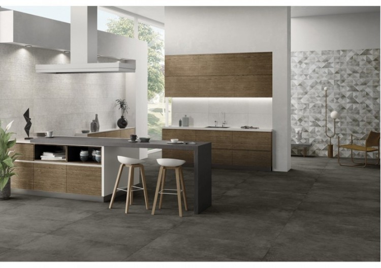 Boston 30x90 Blanc - Carrelage intérieur en Grès Cérame émaillé (GS) Rectifié - RBO3090WH 2