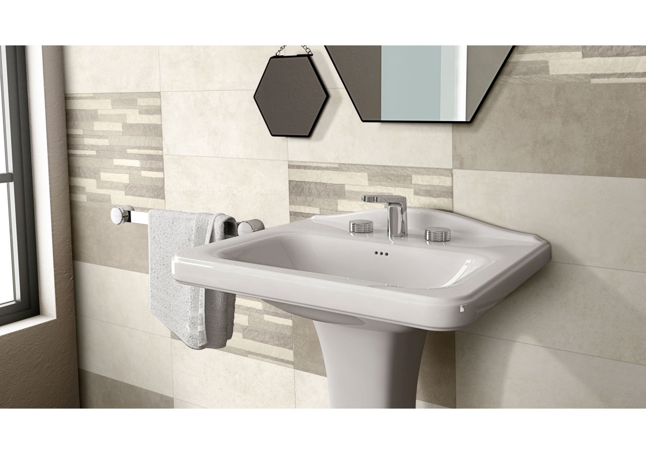 Boston 30x90 Blanc - Carrelage intérieur en Grès Cérame émaillé (GS) Rectifié - BO3090WH