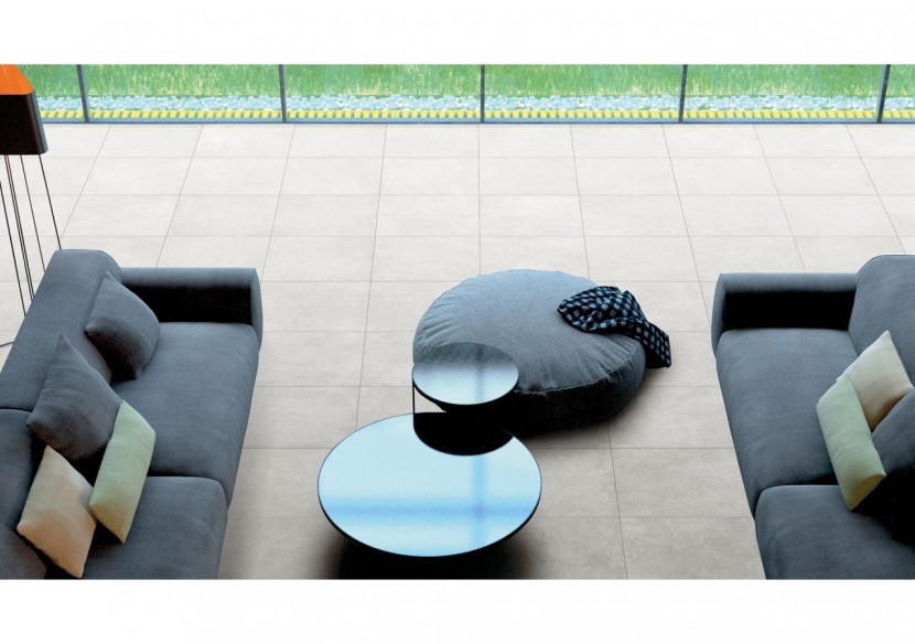 Boston 80x80 Gris - Carrelage intérieur et extérieur en Grès Cérame émaillé (GS) Rectifié GRIP - BO80GRG