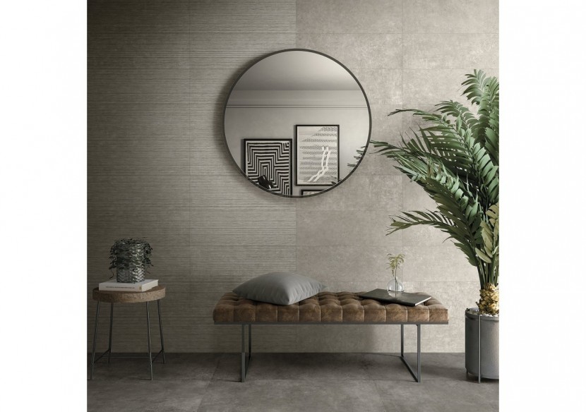 Boston 80x80 Gris - Carrelage intérieur et extérieur en Grès Cérame émaillé (GS) Rectifié GRIP - BO80GRG