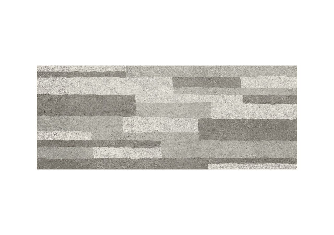 Boston 20x50 Gris - Carrelage intérieur en Grès Cérame émaillé (GS) Naturel - MOMBOAS