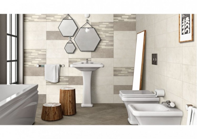 Boston 20x50 Marron - Carrelage intérieur en Grès Cérame émaillé (GS) Naturel - MOMBOMU 2