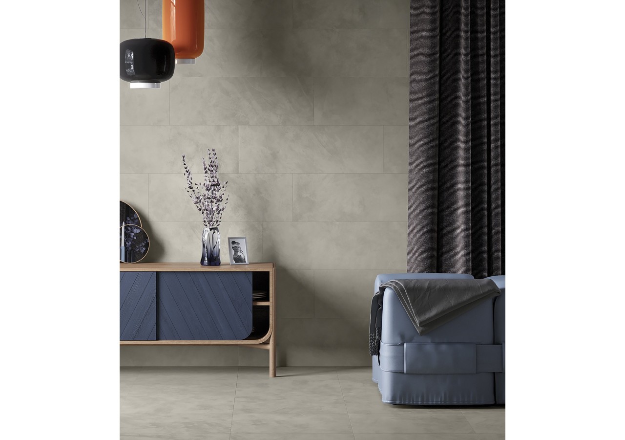 Cool 60x120 Acier - Carrelage intérieur en Grès Cérame émaillé (GS) Rectifié - CO60120ST