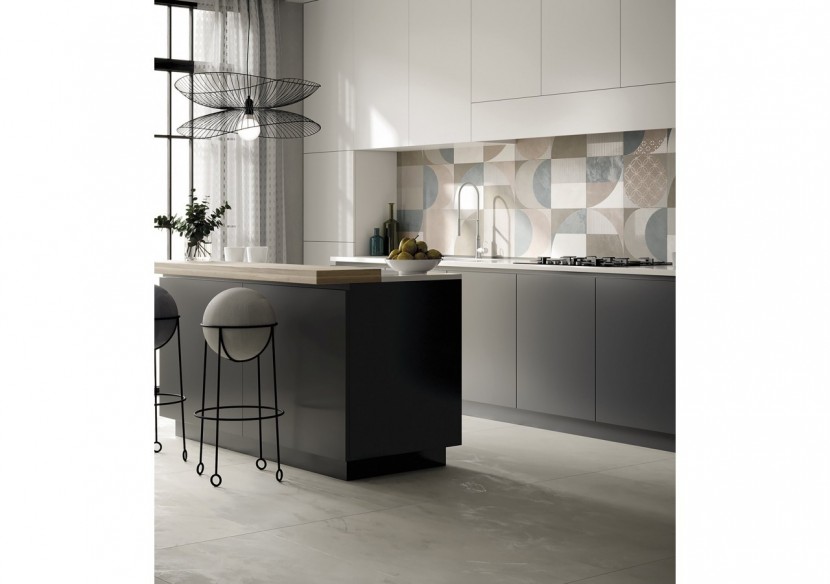 Cool 60x120 Acier - Carrelage intérieur en Grès Cérame émaillé (GS) Rectifié - CO60120ST