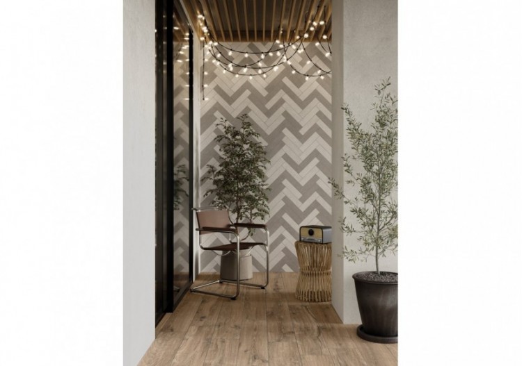 Duecento25 7,5x30 Gris - Carrelage intérieur en Grès Cérame (GC) Rectifié - 1007003 2