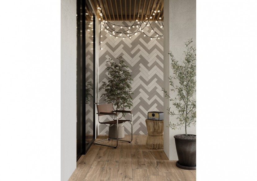 Duecento25 7,5x30 Glace - Carrelage intérieur en Grès Cérame (GC) Rectifié - 1007004