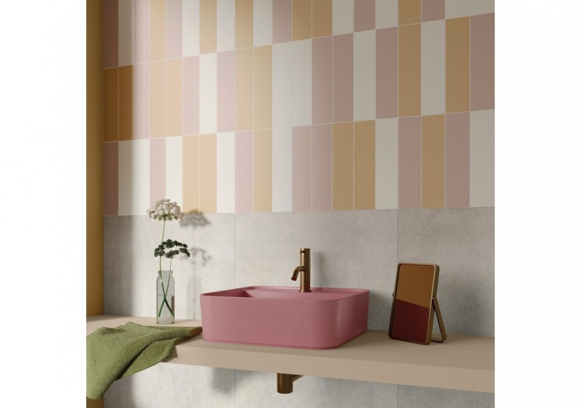 Duecento25 7,5x30 Cipria - Carrelage intérieur en Grès Cérame (GC) Rectifié - 1007019