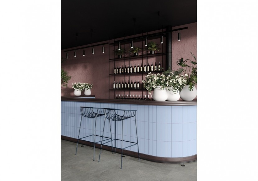 Duecento25 7,5x30 Indaco - Carrelage intérieur en Grès Cérame (GC) Rectifié - 1007020