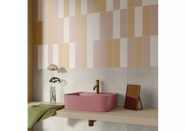 Duecento25 7,5x30 Jaune - Carrelage intérieur en Grès Cérame (GC) Rectifié - 1007021 2