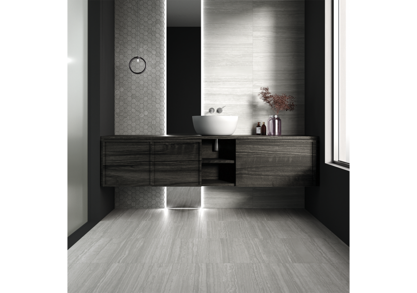 Origin 30x60 Gris - Carrelage intérieur en Grès Cérame émaillé (GS) Rectifié - OR3060GY