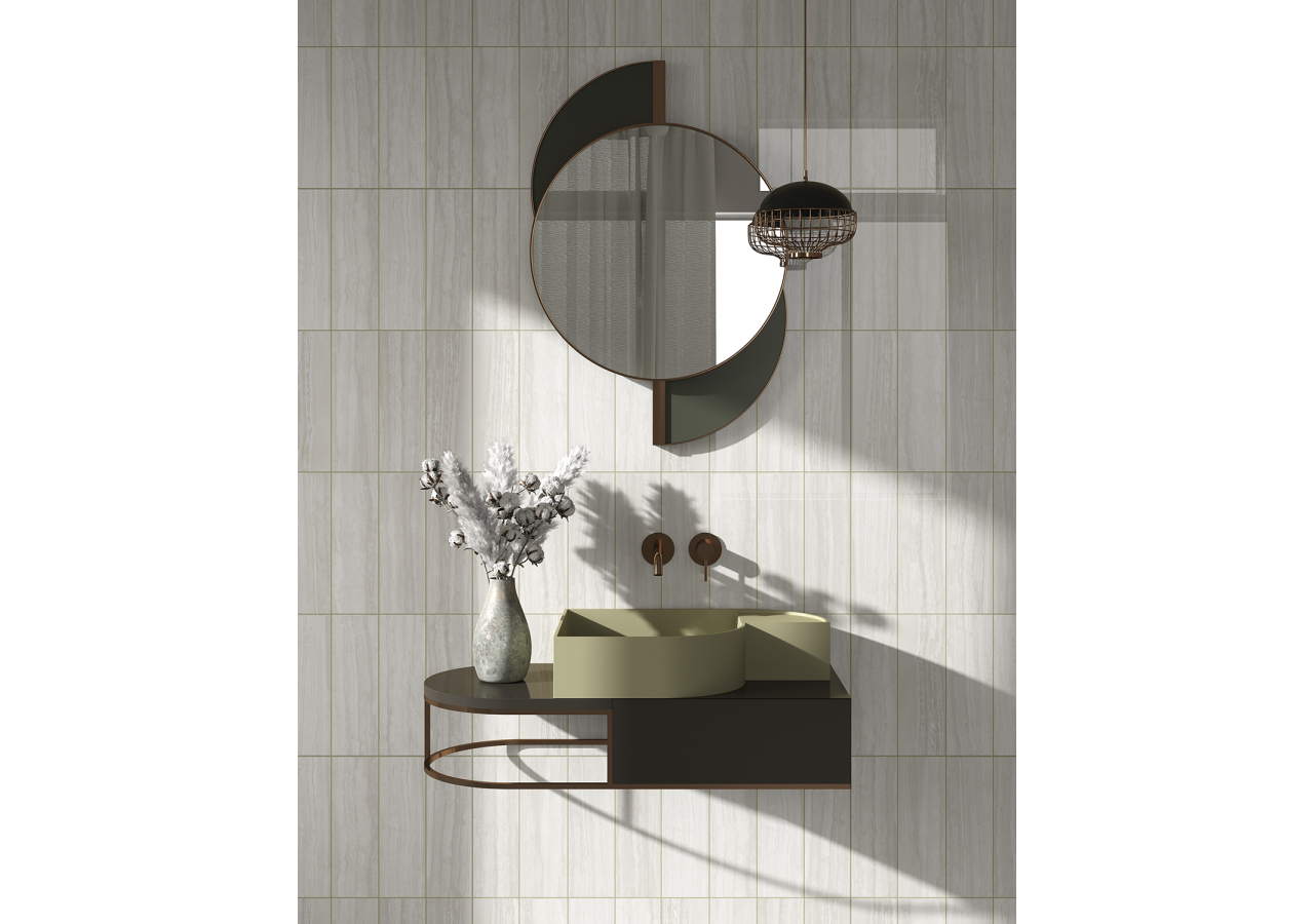 Origin 30x60 Blanc - Carrelage intérieur en Grès Cérame émaillé (GS) Rectifié - OR3060WH