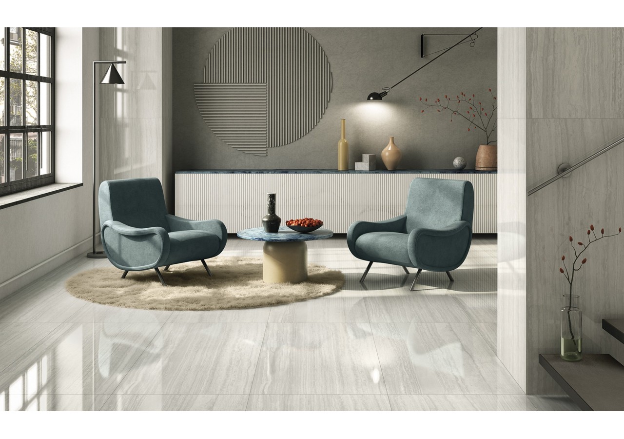 Origin 30x60 Blanc - Carrelage intérieur en Grès Cérame émaillé (GS) Rectifié - OR3060WH