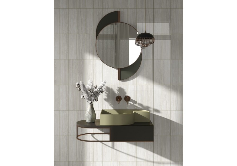 Origin 10x30 Blanc - Carrelage intérieur en Grès Cérame émaillé (GS) Rectifié - OR1030WH