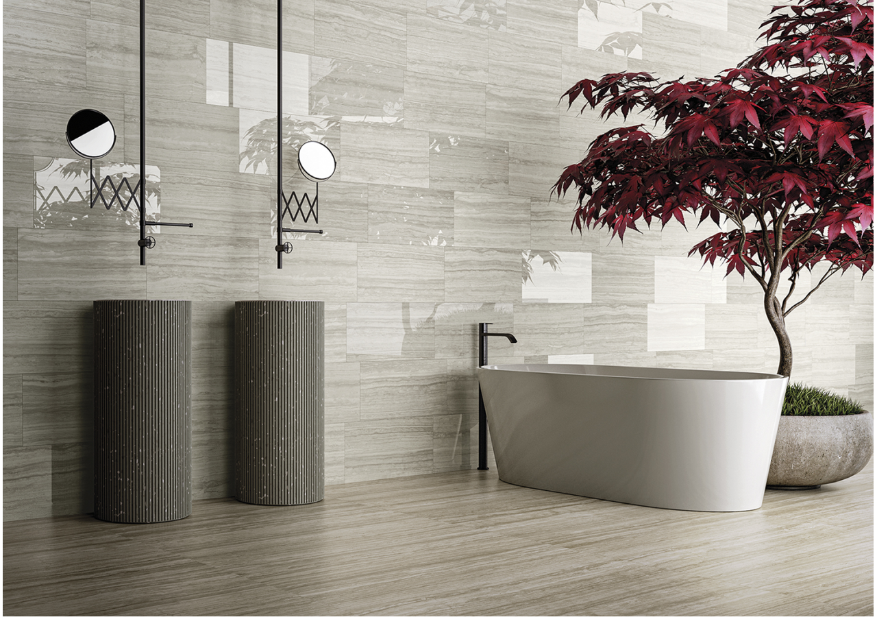 Origin 10x30 Blanc - Carrelage intérieur en Grès Cérame émaillé (GS) Rectifié - OR1030WH