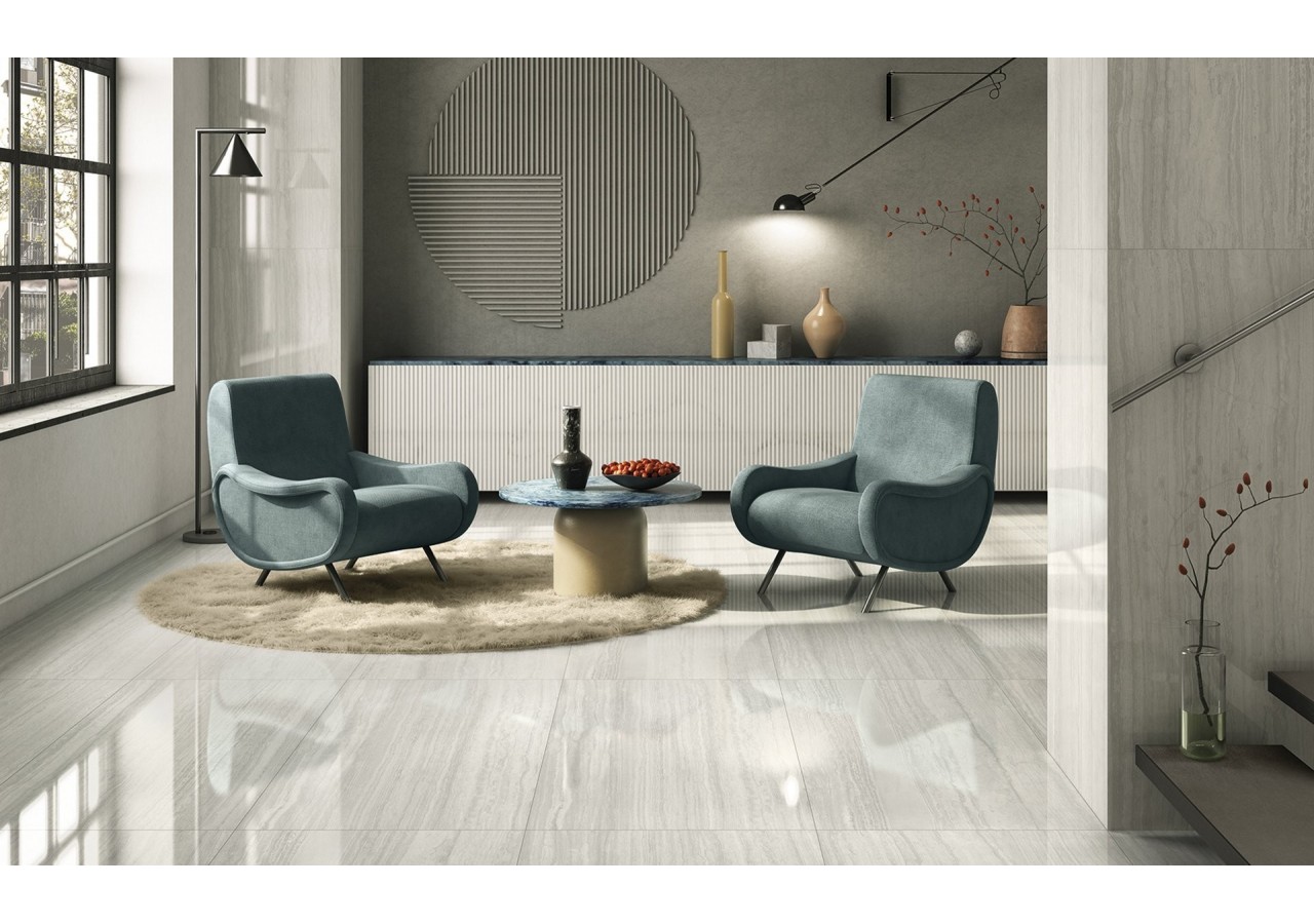 Origin 10x30 Blanc - Carrelage intérieur en Grès Cérame émaillé (GS) Rectifié - OR1030WH