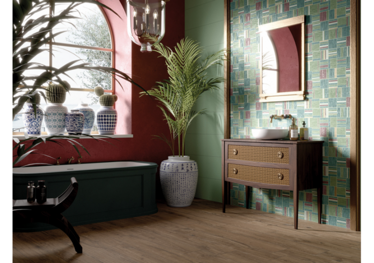 Pantone 30x90 Menta - Carrelage intérieur en Grès Cérame émaillé (GS) Rectifié - 1002004 2