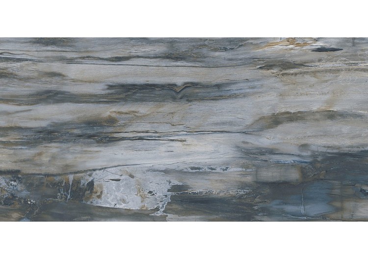 Petrified-Wood 30x60 Bleu -...
