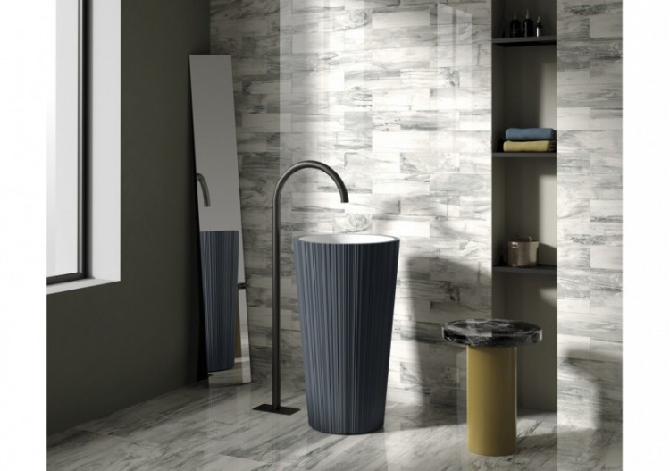 Petrified-Wood 20x120 Blanc - Carrelage intérieur en Grès Cérame émaillé (GS) rectifié poli - PEW20120WHL 2