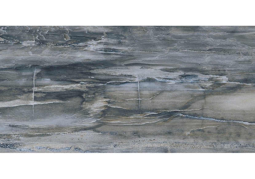 Petrified-Wood 30x60 Bleu - Carrelage intérieur en Grès Cérame émaillé (GS) rectifié poli - PEW3060BLL