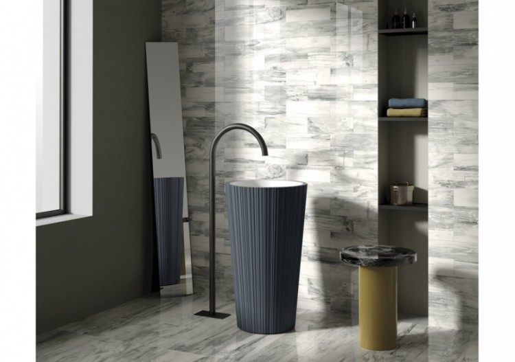 Petrified-Wood 30x60 Blanc - Carrelage intérieur en Grès Cérame émaillé (GS) rectifié poli - PEW3060WHL 2