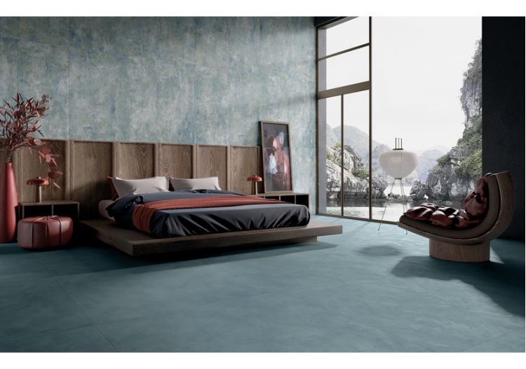 Sanctuary 60x120 Bleu - Carrelage intérieur en Grès Cérame émaillé (GS) Rectifié - 1010003 2