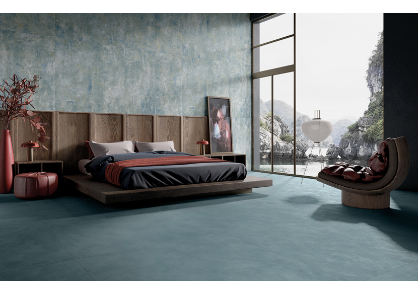 Sanctuary 60x120 Bleu - Carrelage intérieur en Grès Cérame émaillé (GS) Rectifié - 1010003