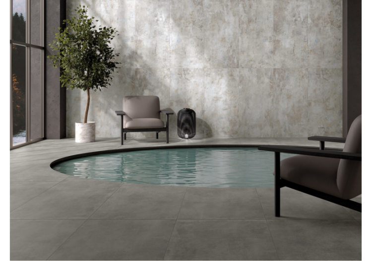 Sanctuary 60x120 Gris - Carrelage intérieur en Grès Cérame émaillé (GS) Rectifié - 1010002 2