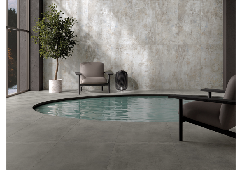 Sanctuary 60x120 Gris - Carrelage intérieur en Grès Cérame émaillé (GS) Rectifié - 1010002