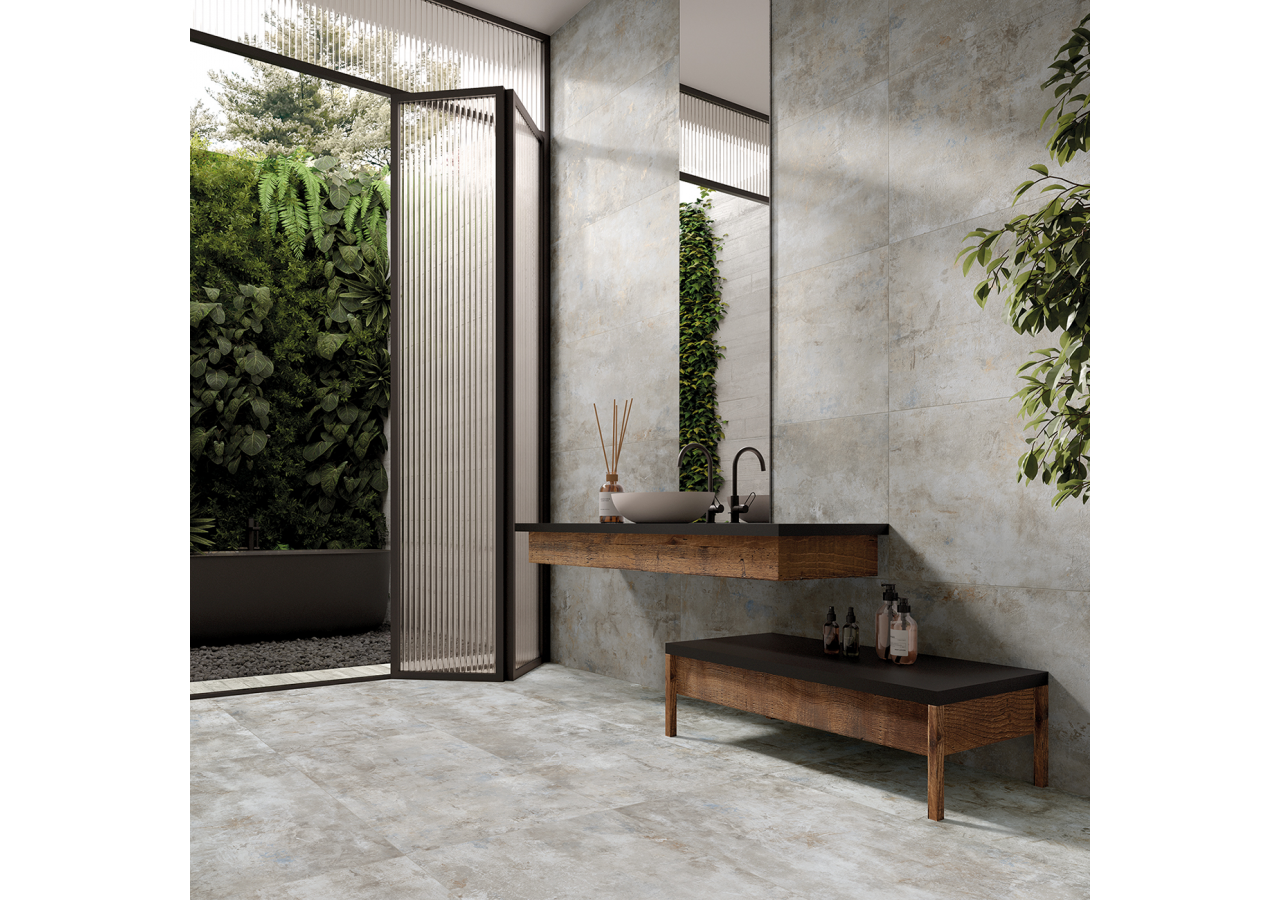 Sanctuary 60x120 Gris - Carrelage intérieur en Grès Cérame émaillé (GS) Rectifié - 1010002