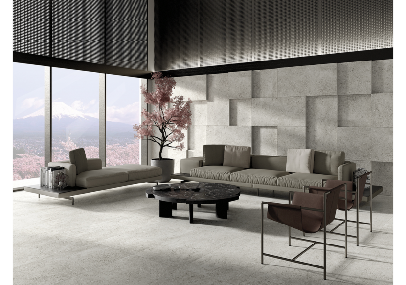 Shellstone 10x30 Blanc - Carrelage intérieur en Grès Cérame émaillé (GS) Rectifié - SH1030WHG