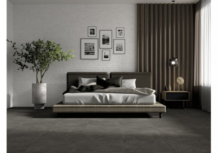 Shellstone 30x60 Anthracite - Carrelage intérieur en Grès Cérame émaillé (GS) Rectifié - SH3060DA 2