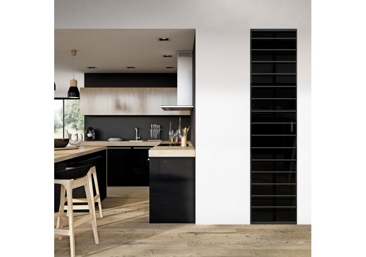 Façade de placard 1 portes pivotante Générique laqué - Kazed : Confort'Mat 2