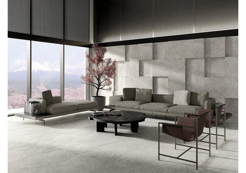 Shellstone 30x60 Blanc - Carrelage intérieur et extérieur en Grès Cérame émaillé (GS) Rectifié GRIP - SH3060WHG