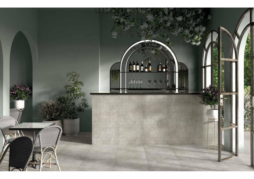 Theatro 30x30 Blanc - Carrelage intérieur et extérieur en Grès Cérame émaillé (GS) Rectifié GRIP - 1001073