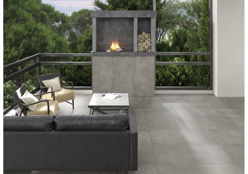 Theatro 60x120 Graphite - Carrelage intérieur et extérieur en Grès Cérame émaillé (GS) Rectifié GRIP - 1001021