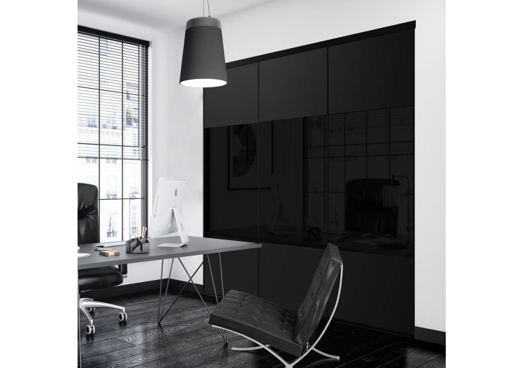 Façade de placard 3 portes coulissante Septième art - Kazed : Confort'Mat 2