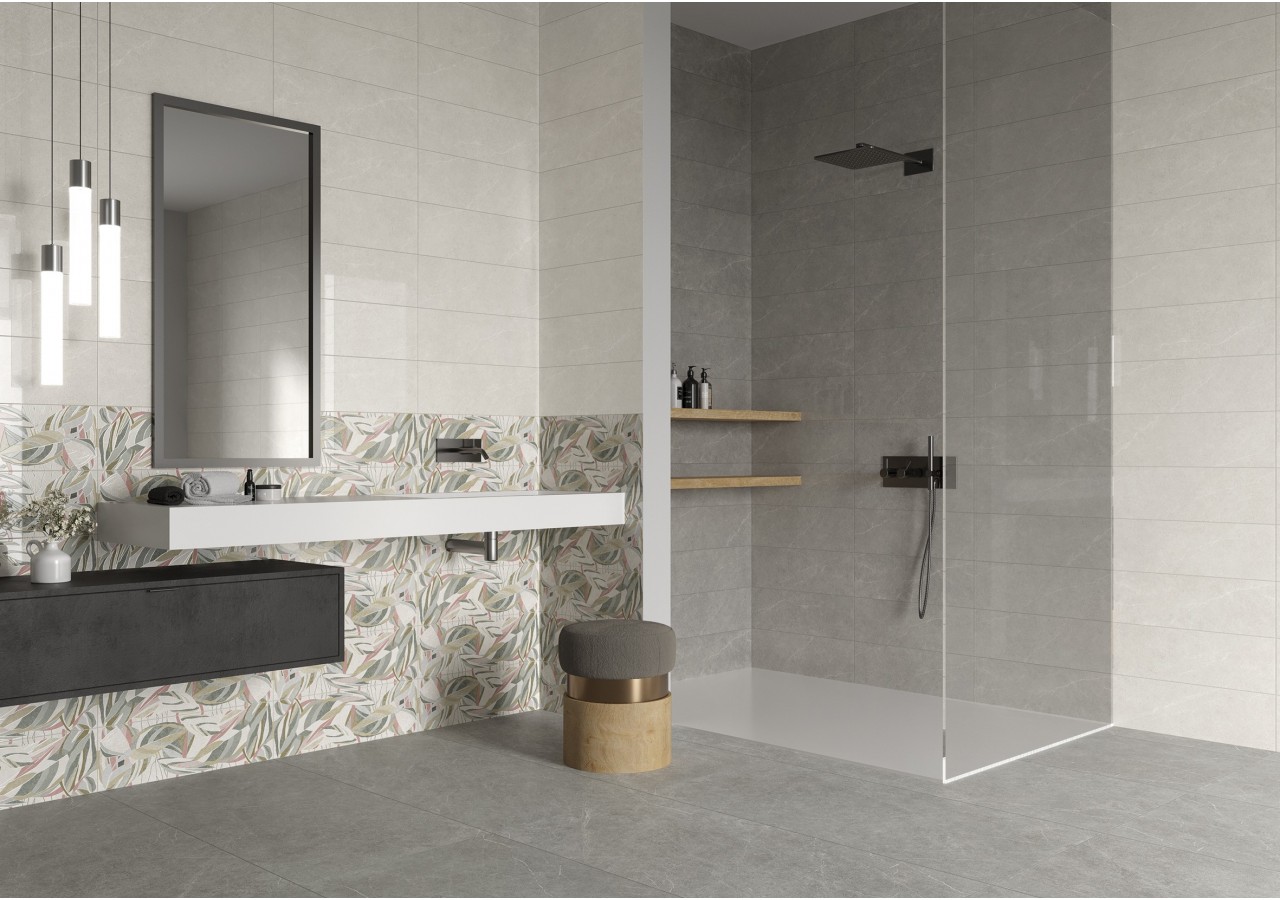 Time 20x60 Multicolore - Carrelage intérieur en Grès Cérame émaillé (GS) Naturel - TI2060DEC