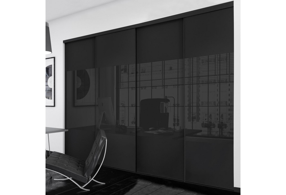 Septième art : Façade de placard coulissante 4 portes