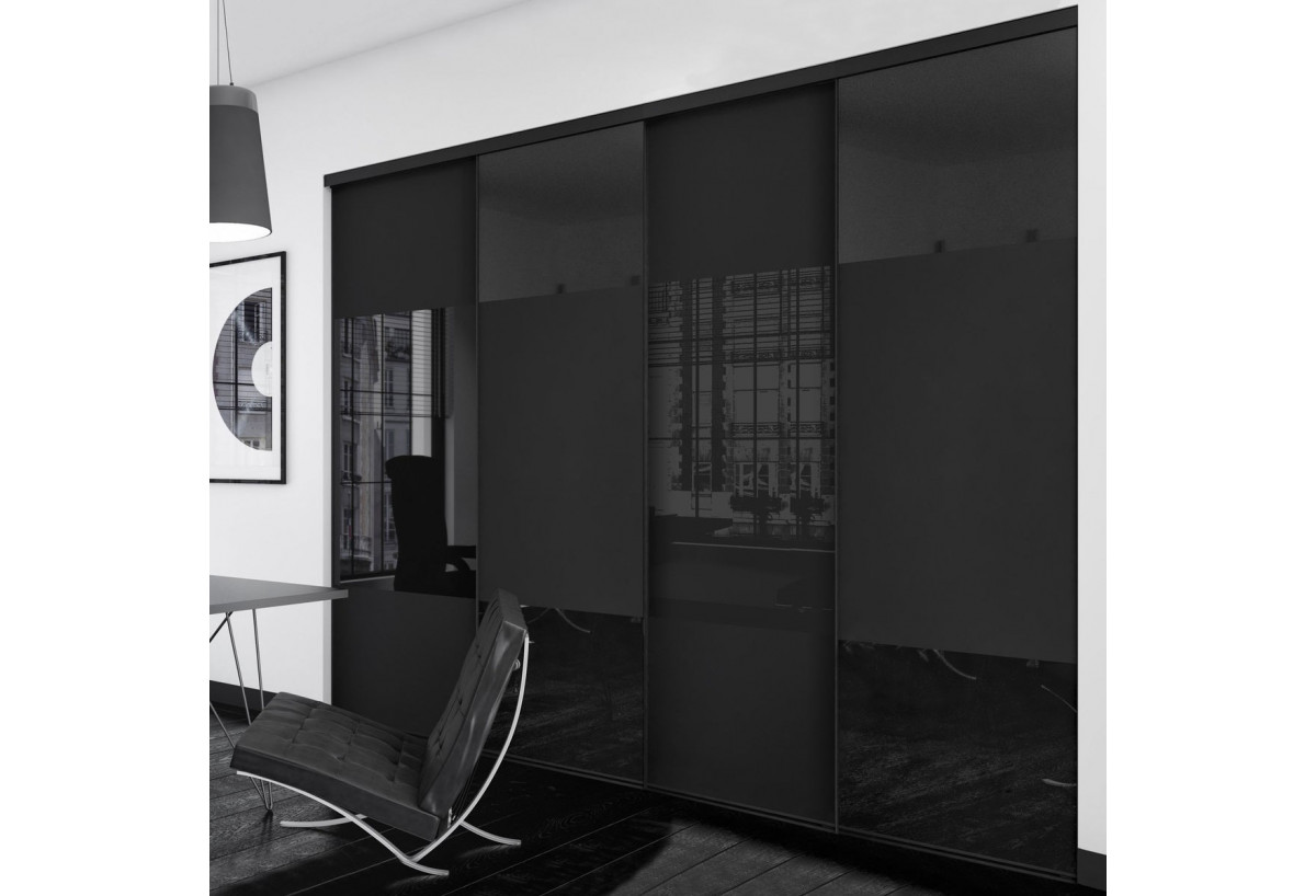 Septième art : Façade de placard coulissante 4 portes