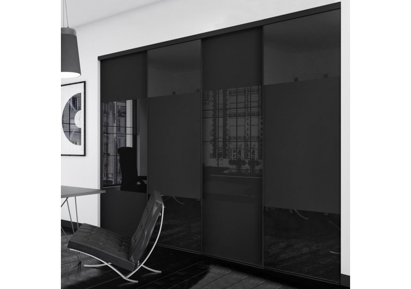 Septième art : Façade de placard coulissante 4 portes