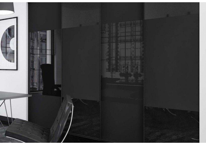 Septième art : Façade de placard coulissante 4 portes