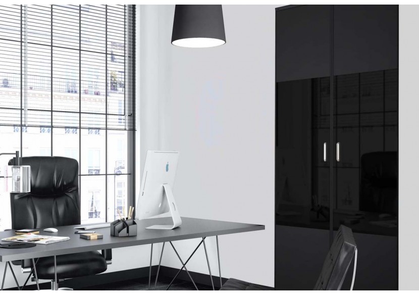 Façade de placard 2 portes pivotante Septième art - Kazed : Confort'Mat